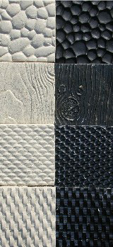 Texture mat, Large Size set, Rubber