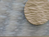 Texture mat, Silicon Water waves